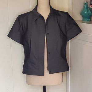 Narciso Rodriguez for Ebay Cropped Denim Jacket